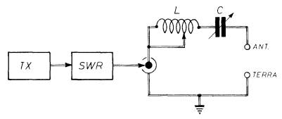  accordatore per SWR o per tx con potenze superiori ai 300 W